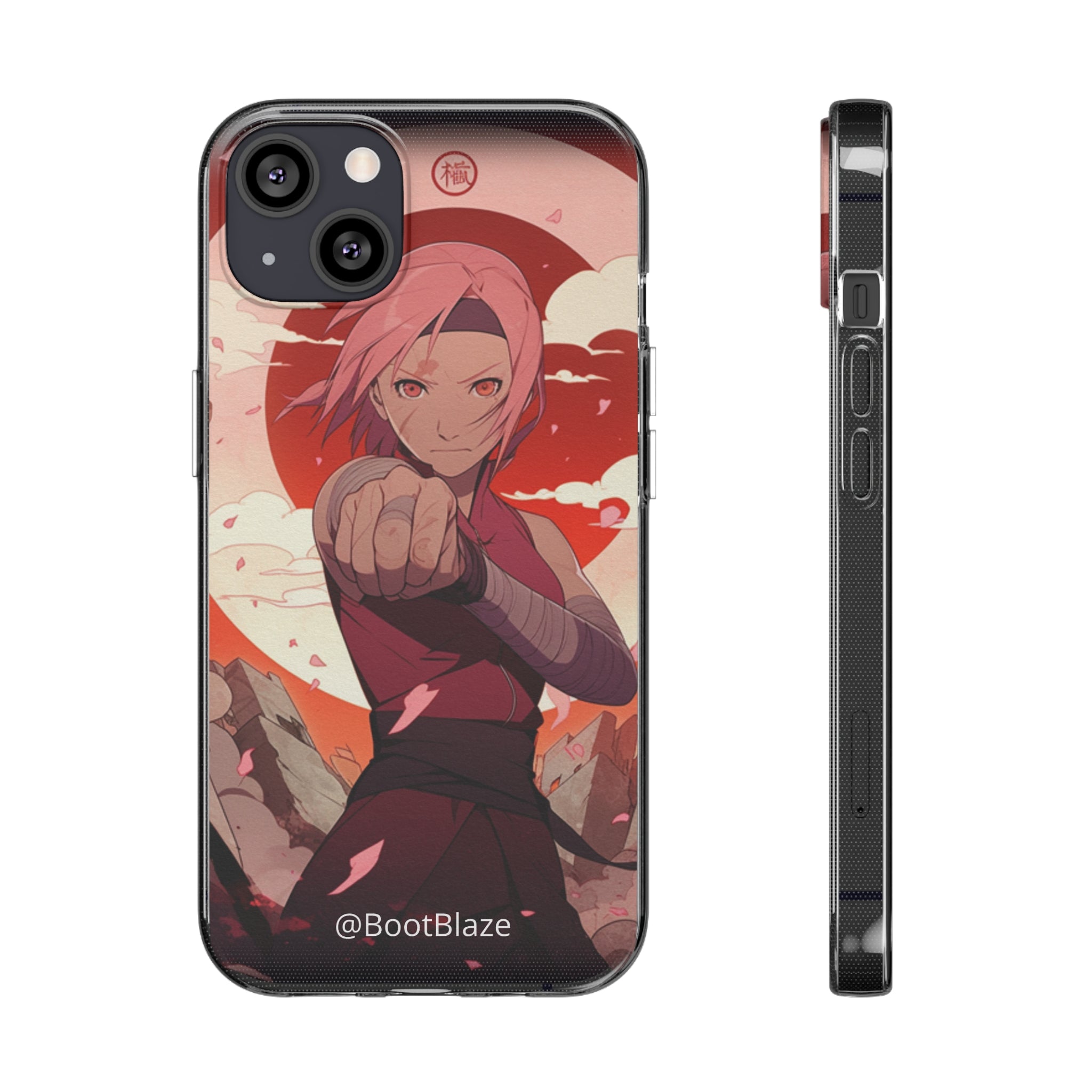 Unique Anime Sakura Haruno iPhone Case