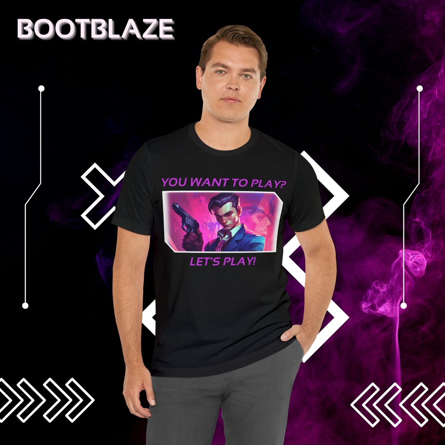 VLRNT Game Style Unique T-Shirt - Stand Out on the Battlefield